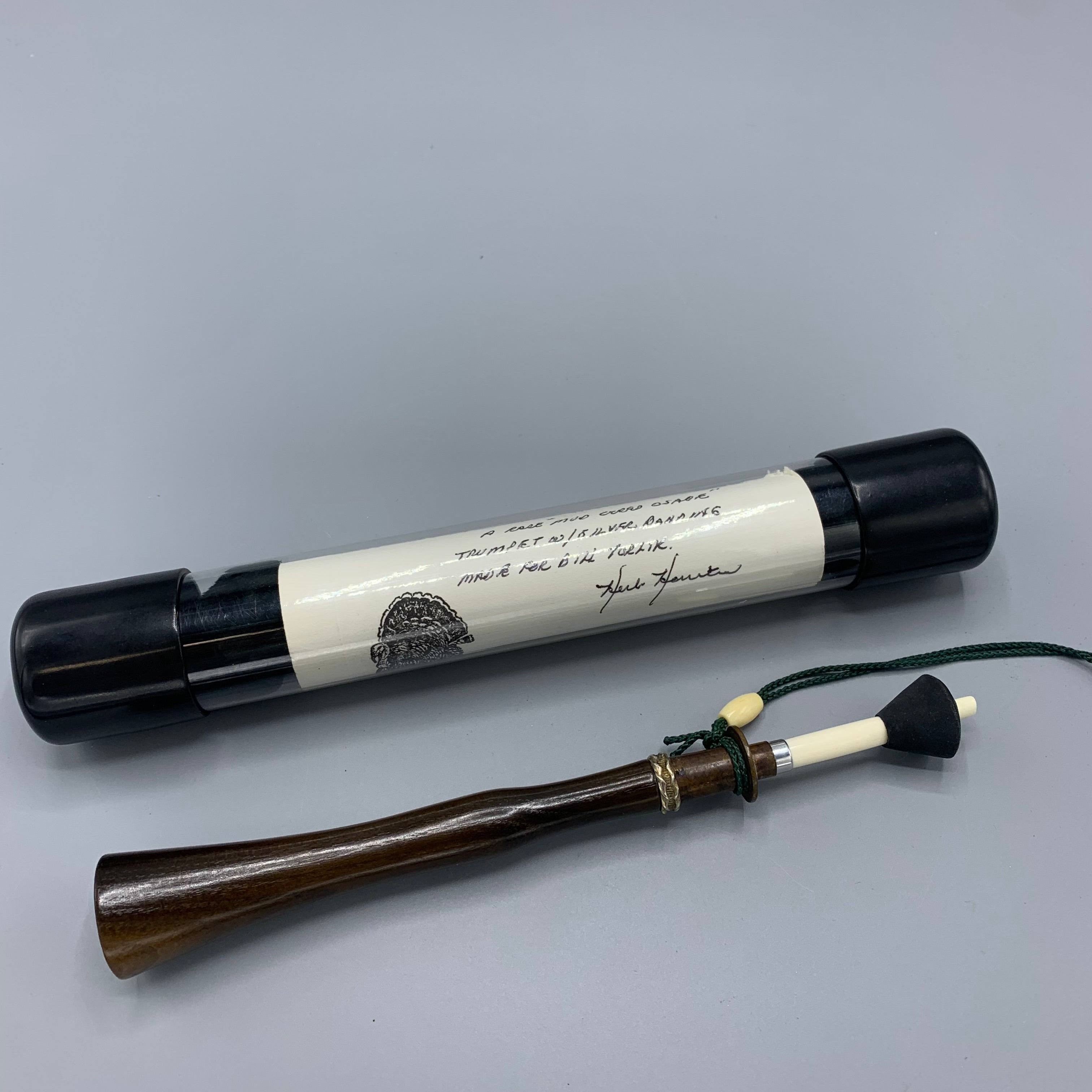 Herb Hornstra - Mud Cured Osage Trumpet Turkey Call