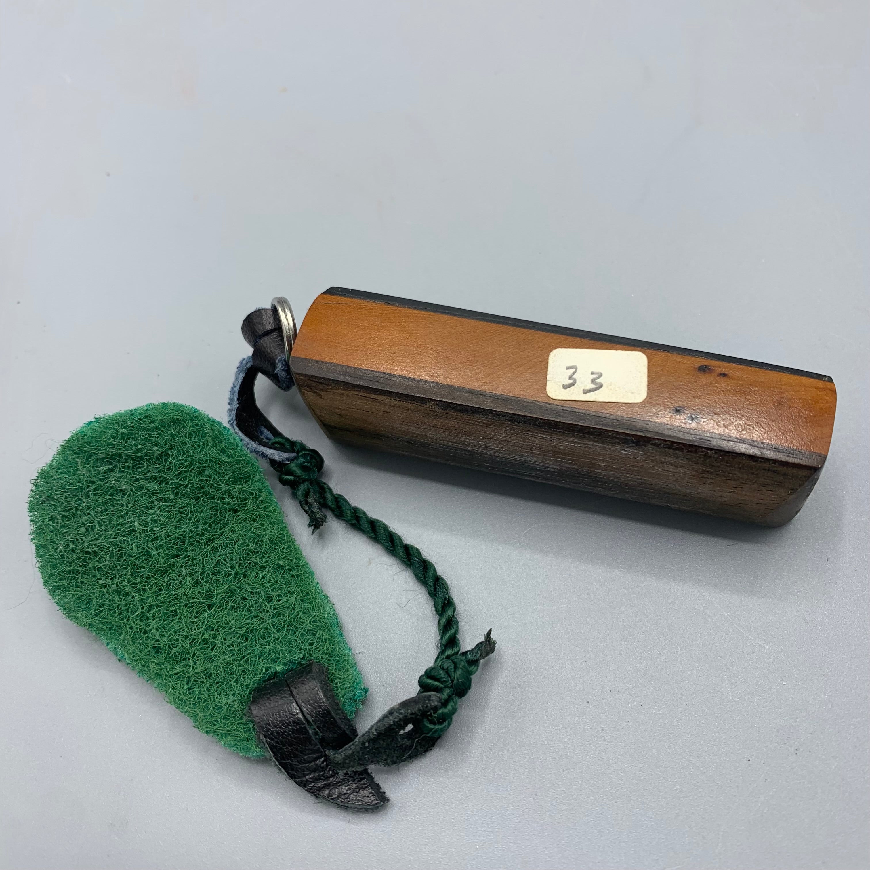 Eugene Upward - 2000 Alaska Yew Wood Scratch Box & Slate Striker - Call No. 1050