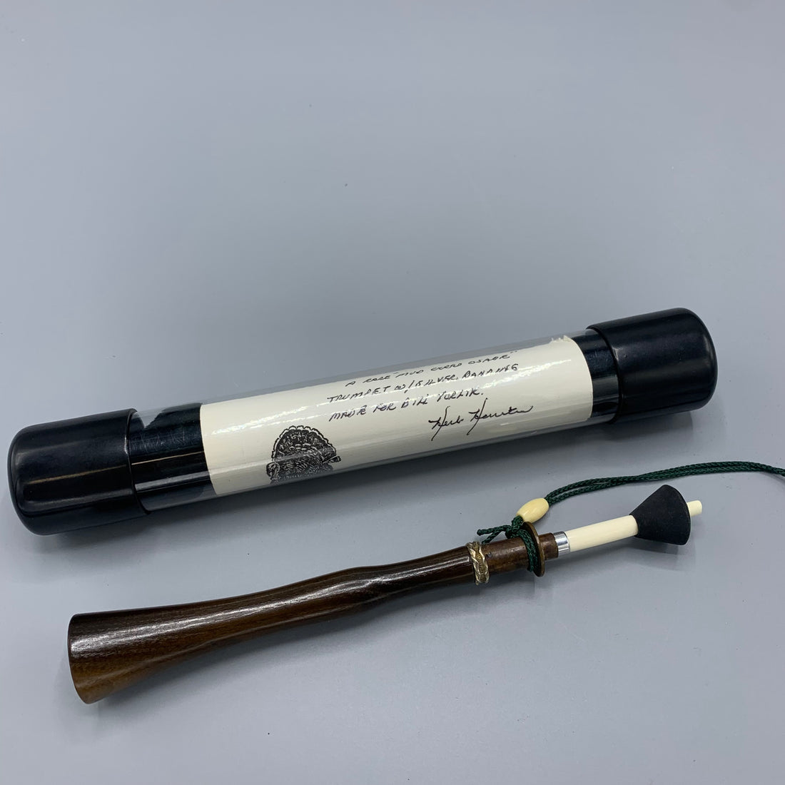 Herb Hornstra - Mud Cured Osage Trumpet Turkey Call
