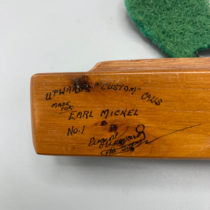 Eugene Upward - 2000 Alaska Yew Wood Scratch Box &amp; Slate Striker - Call No. 1050