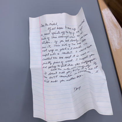 Doug Camp - Screamin Hen Box Call 2002 - Call No. 1056