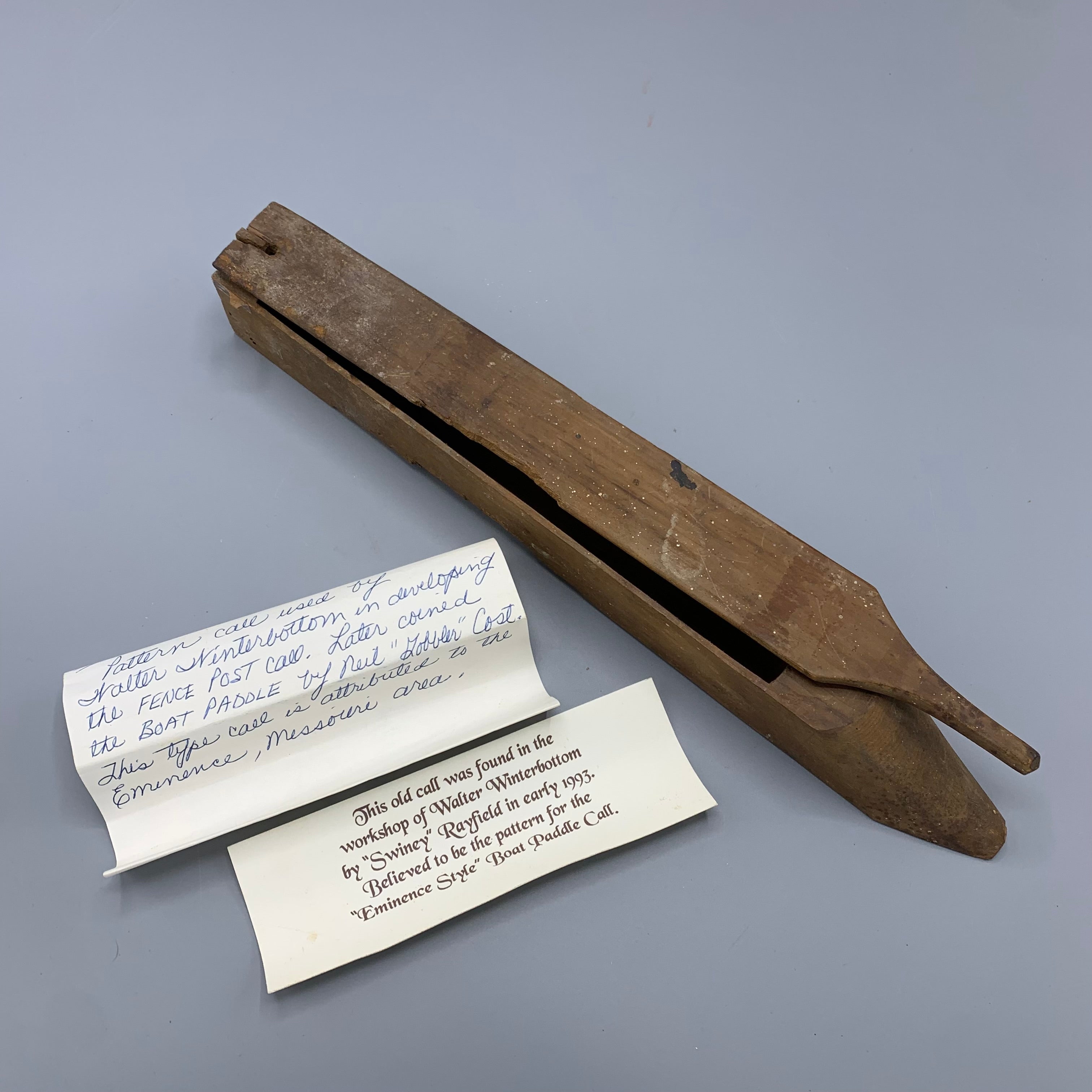 Walter Winterbottom - Old Pattern Call - Call No. 1064