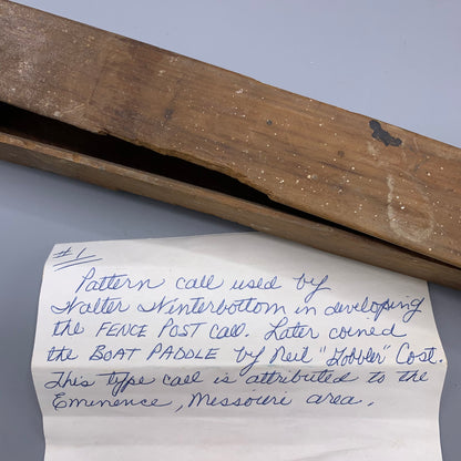 Walter Winterbottom - Old Pattern Call - Call No. 1064