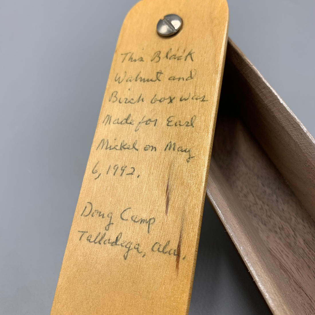 Doug Camp - 1992 Camp Callers Box Call - Call No. 1072