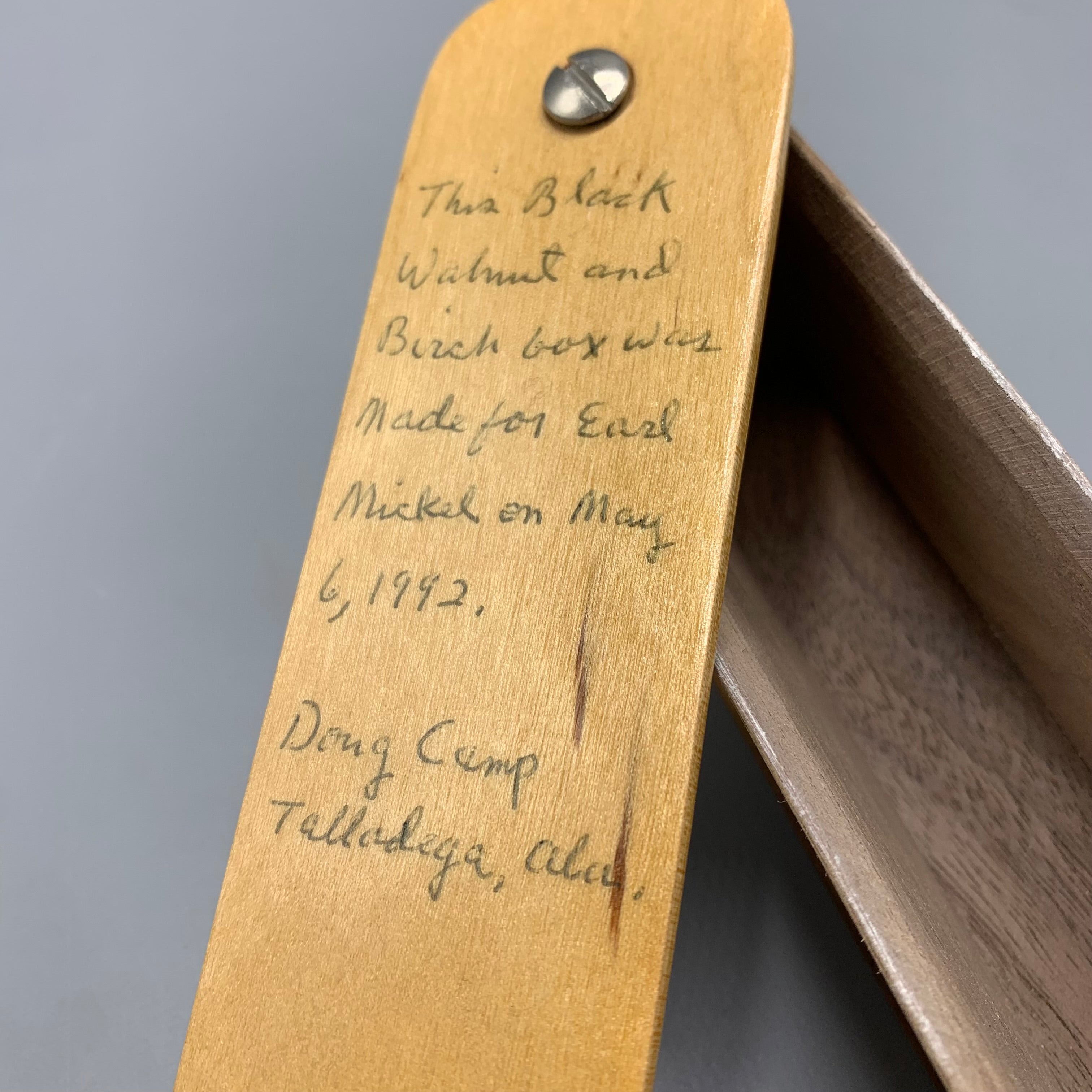 Doug Camp - 1992 Camp Callers Box Call - Call No. 1072