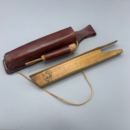 Neil Cost - Paddle Box Call w/ Leather Holster - Call No. 430